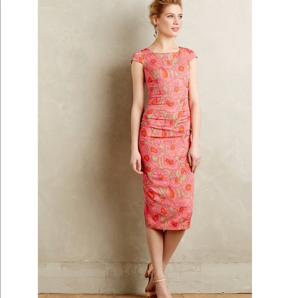 ❌SOLD❌Plenty By Tracy Reese Dappled Oasis Dress - Picture 1 of 7
